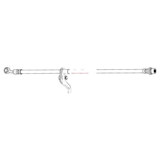 Apec Brake Hydraulic Hose Line Front Left HOS4521