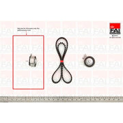 FAI Timing Belt Kit with Rollers TBK53