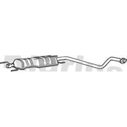 Klarius Box With Centre Pipe Centre fits Opel Astra G 1998-2005 2.0