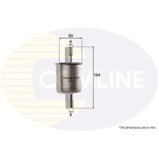 Comline Fuel Filter Element fits Alfa Romeo 145 1994-2001 1.4 1.6 1.7 1.8 2.0