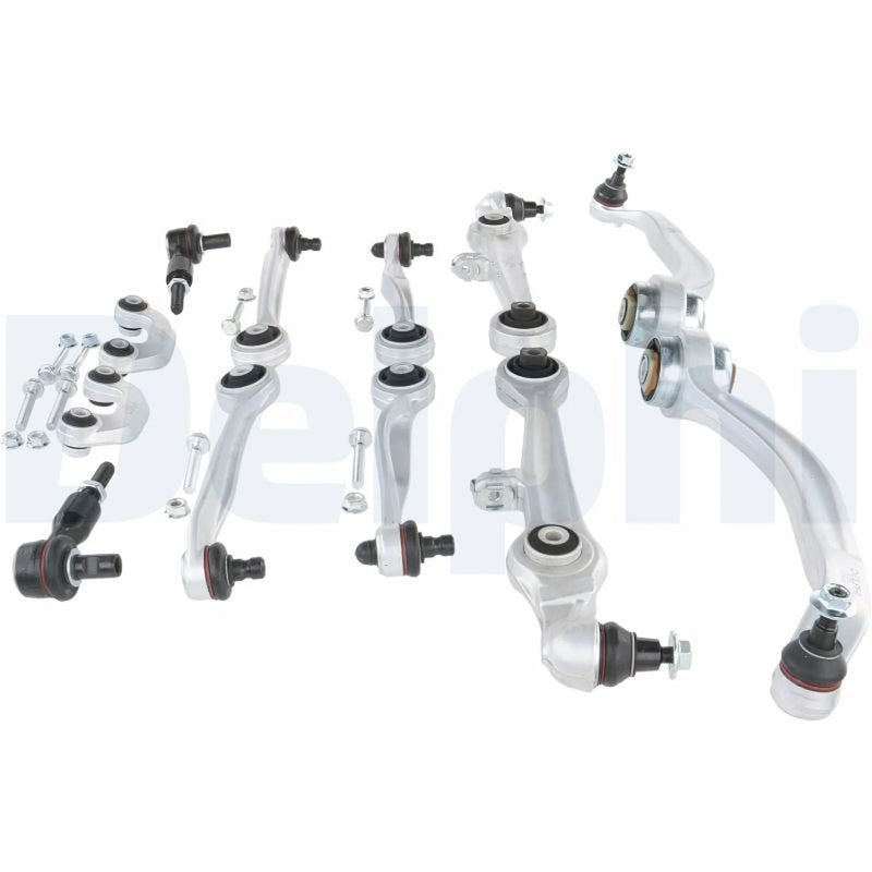Delphi 12 x Control Arm Repair Kit Front fits Audi A6 C5 1997-2005