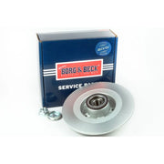 Borg & Beck Front & Rear Brake Discs & Pads fits Renault Scénic IV 2016-2022 1.5