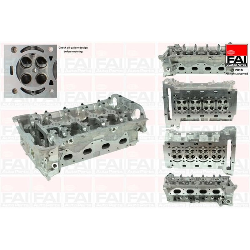 FAI Cylinder Head Engine Block fits BMW 1 Sports Hatch 2011-2019