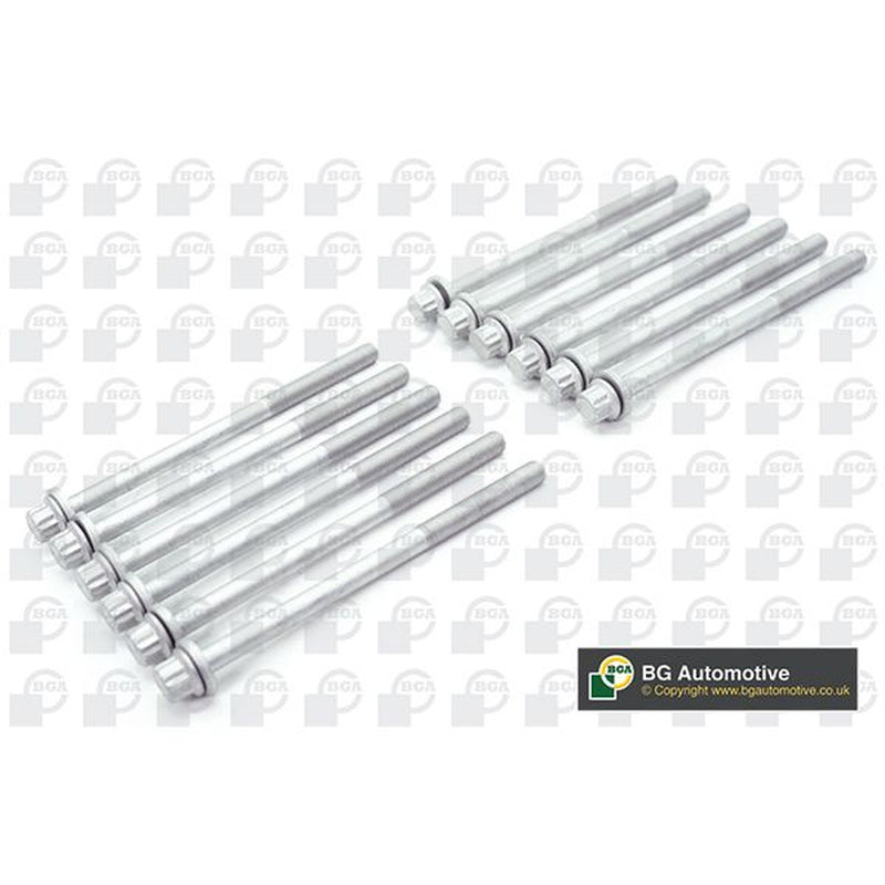 BGA Cylinder Head Bolt Set with Cylinder Head Gasket Kit fits Subaru Impreza