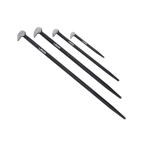 Laser Tools Heel & Toe Pry Bar Set 4pc - PL