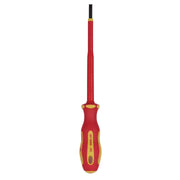Draper XP1000 VDE Plain Slot Screwdriver, 3.5 x 100mm 64413 Draper - Dynamic Drive