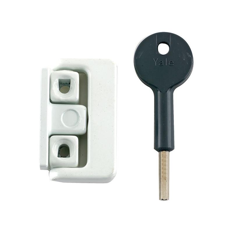 Yale Locks 8K101 Window Latches White Finish Multi Pack of 4 Visi Yale Locks - NN4 Online