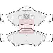 Apec Front Brake Pad Set fits Ford Courier Box Body/Mpv 2000-2003 1.8