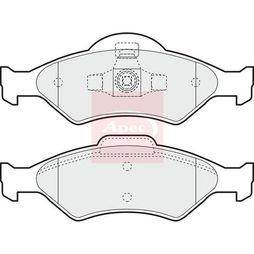 Apec Front Brake Pad Set PAD1125