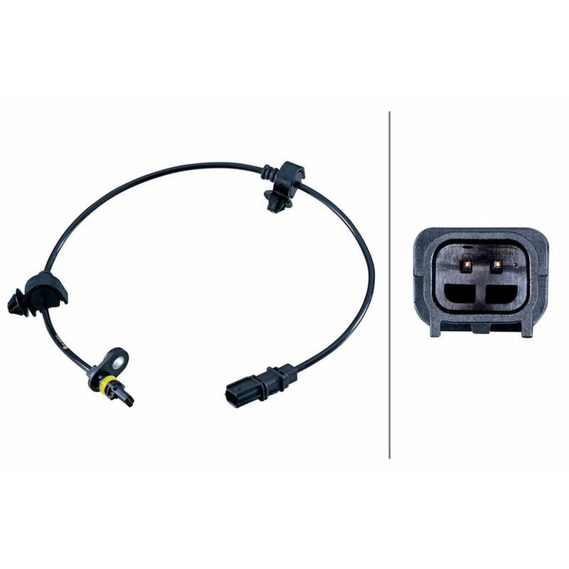 Hella ABS Wheel Speed Sensor Rear Left 6PU 358 252-951
