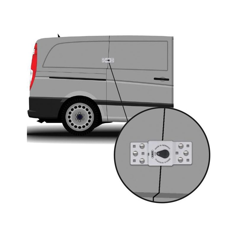 Abus Mechanical 142 Series Sliding Door Van Lock & 26/70mm Diskus® Padlock ABUS Mechanical - Dynamic Drive