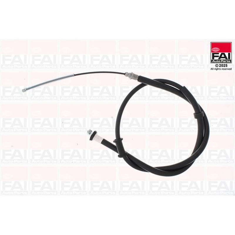 FAI Handbrake Cable Left Rear fits Fiat Panda 2012-2013 0.9 1.2 1.3