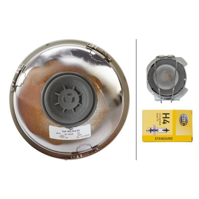 Hella Headlight Headlamp H4 Right