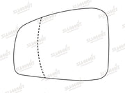 Summit Heated Base Plate With Standard Mirror Glass fits Renault Fluence 07 on LHS Summit - Bars 4 Cars