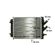 Mahle Engine Radiator fits Audi A8 D4 2012-2018