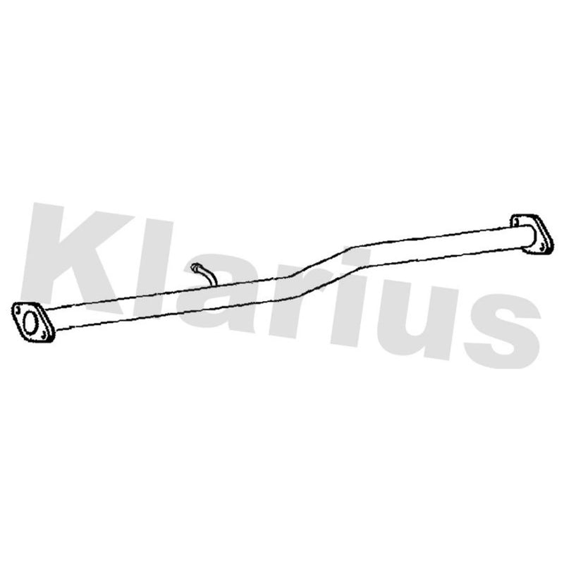 Klarius Exhaust Pipe OD fits Hyundai IX35 2010-2015 2.0