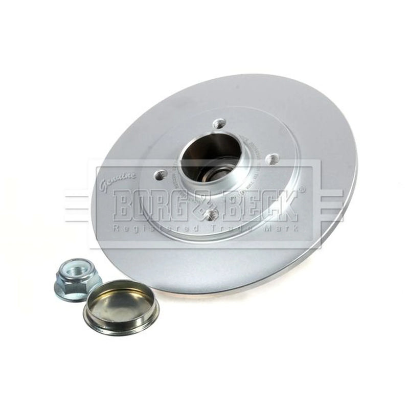 Borg & Beck Front & Rear Brake Discs & Pads fits Renault 19 1988-1992 1.9