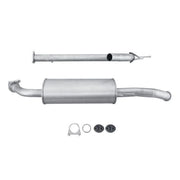 Hella End Silencer Rear fits Fiat Ducato 2001-2006 2.0