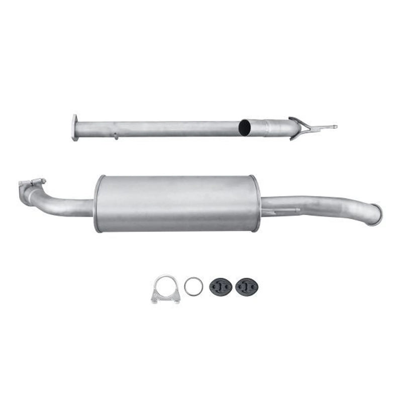 Hella End Silencer Rear fits Fiat Ducato 2001-2006 2.0