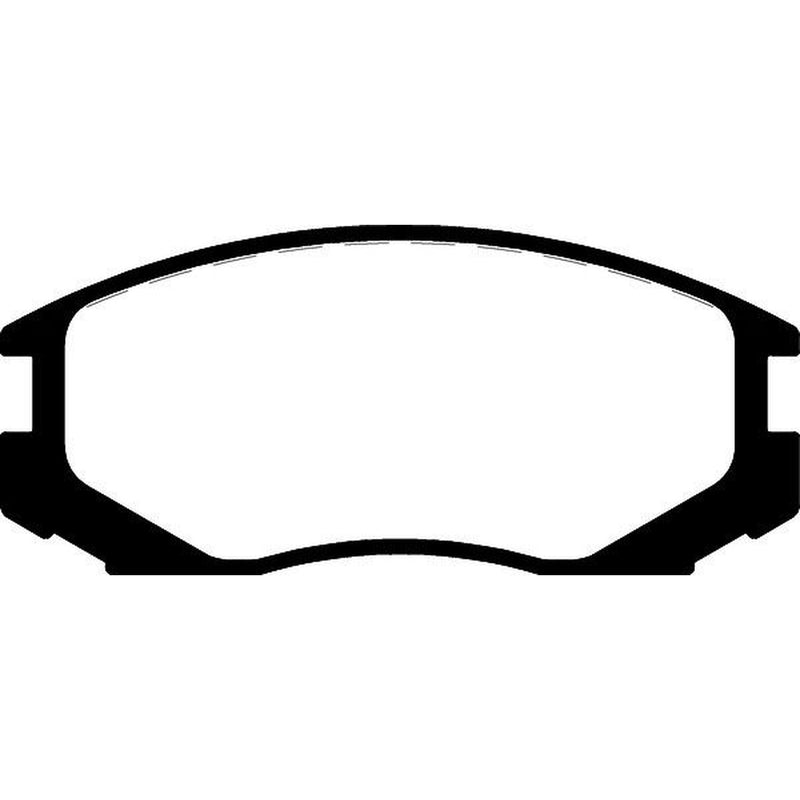 Abtex Front Brake Pad Set fits Daihatsu Extol 2000 on 1.3