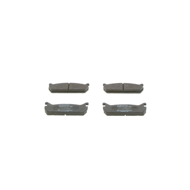 Bosch Front & Rear Pads fits Mazda MX-5 1990-1998 1.6