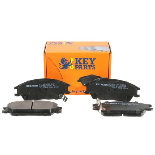 Key Parts 4 x Front Brake Pad Set fits Hyundai Accent 1994-2000 1.3 1.5