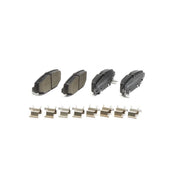 Brembo 4 x Rear Brake Pad Set fits Jeep Wrangler IV 2017 on 2.0 2.2