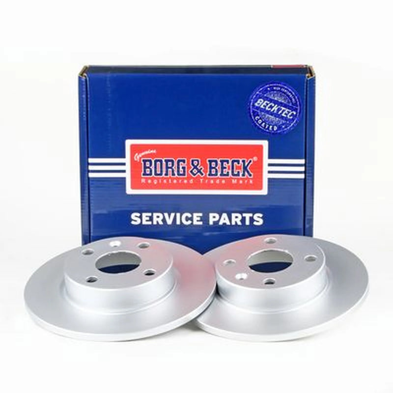 Borg & Beck Front & Rear Brake Discs & Pads fits Opel Corsa B 1999-2002 1.7