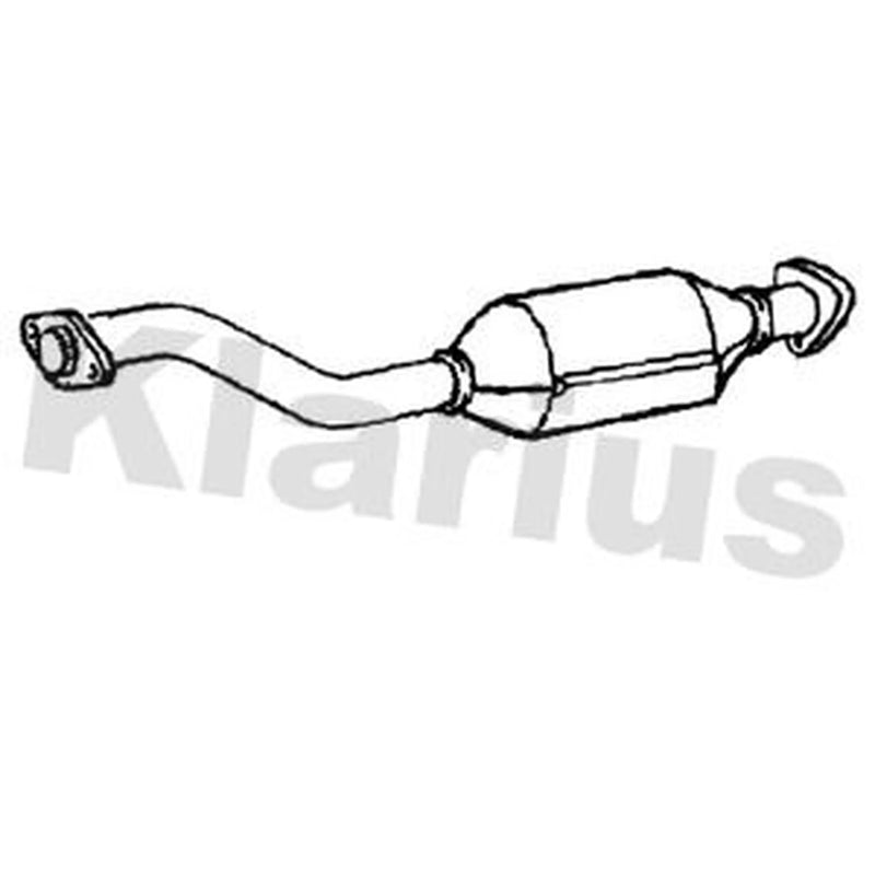 Klarius Catalyst Type Approved fits Honda Jazz IV 2015 on 1.3