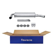 Hella End Silencer Rear fits Citroën Relay III 2006-2016 2.2