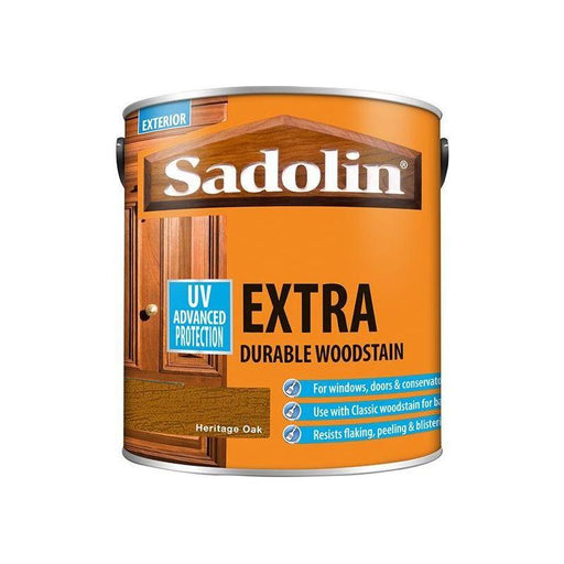 Sadolin Extra Durable Woodstain Heritage Oak 2.5 litre Sadolin - NN4 Online