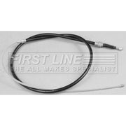 First Line Handbrake Cable Left Rear fits Audi A3 1996-2003 1.6 1.8 1.9