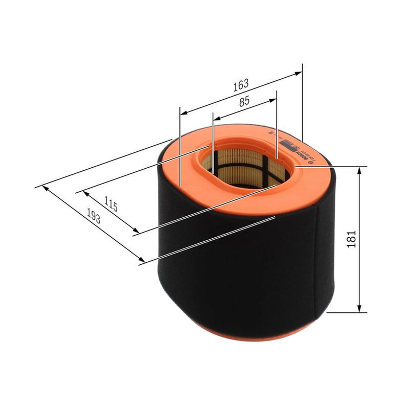 Bosch Engine Air Filter F 026 400 876