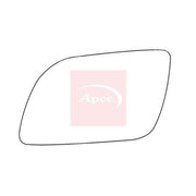 Apec Exterior Wing Mirror Glass Left fits VW Polo IV 2001-2009 1.2 1.4 1.9