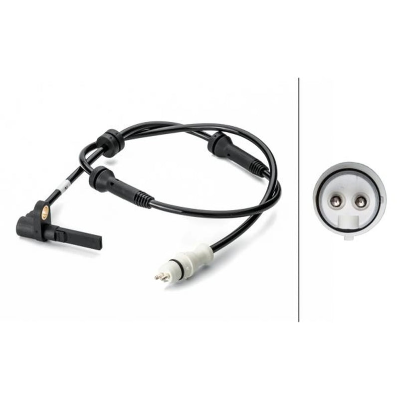 Hella ABS Wheel Speed Sensor Front Right fits Fiat Punto 1999-2012
