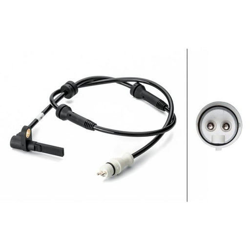 Hella ABS Wheel Speed Sensor Front Right fits Fiat Punto 1999-2012