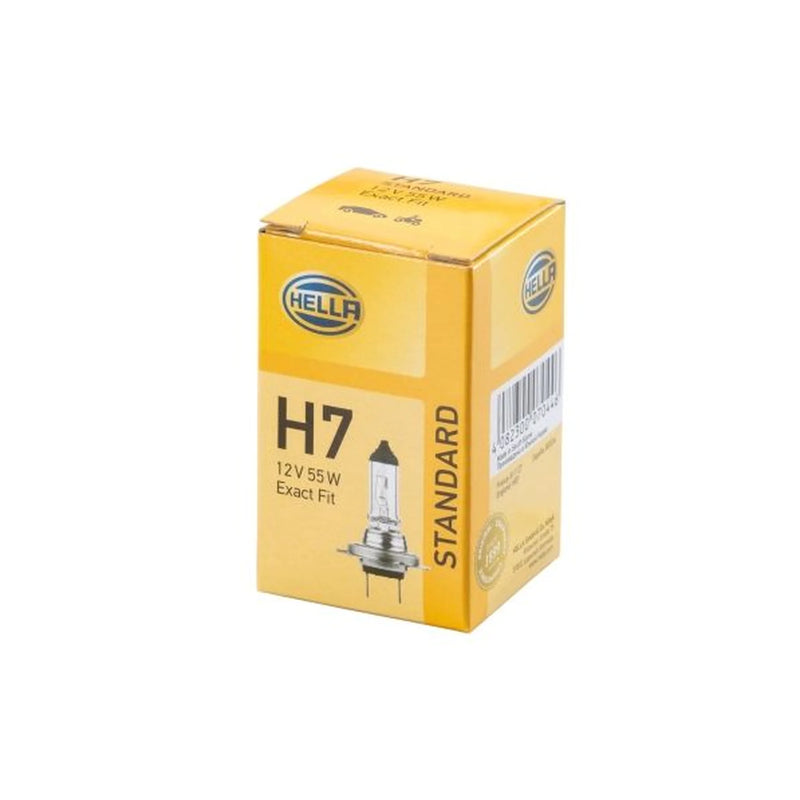 Hella Bulb Ece-R 37-H7-12V55Wstd 8GH fits Abarth 500 / 595 / 695 2008 on 1.4