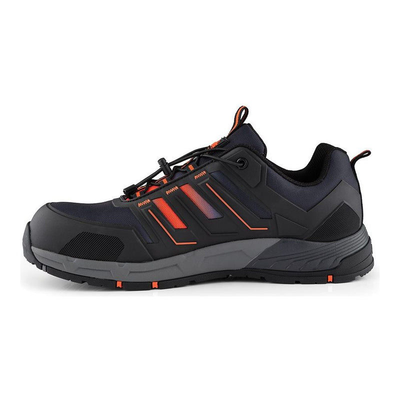 Scruffs Air Safety Trainer Black/Orange Size 8 / 42 Scruffs - Dynamic Drive