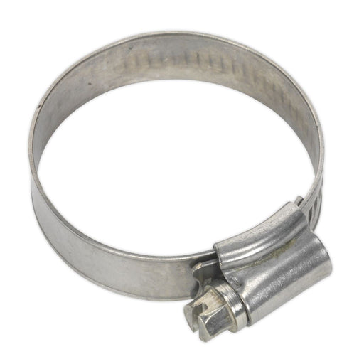 Sealey Hose Clip Stainless Steel32-44mm Pack of 10 SHCSS1 Sealey - Dynamic Drive
