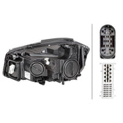 Hella Headlight Headlamp D1S/H7 Right fits Mercedes-Benz A-Class 2012-2018