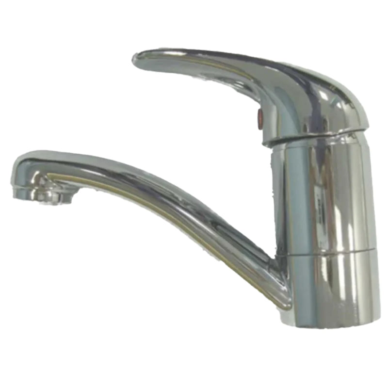 Dimatec 12cm Chrome Monolever Tap for 12mm Water Pipes