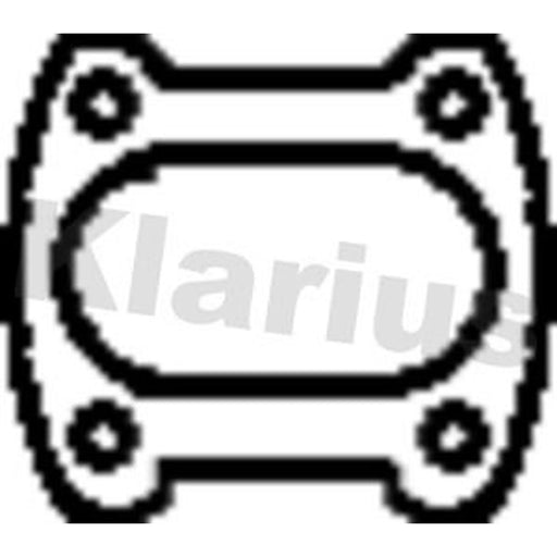 Klarius Exhaust Pipe Gasket OD 411116