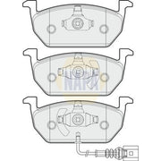 NAPA Front Brake Pad Set fits Audi A3 2013-2020 1.6