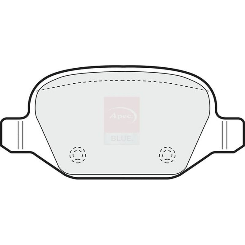 Apec Rear Brake Pad Set PD3514