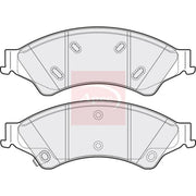 Apec Front Brake Pad Set PAD2038
