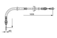 Bosch Handbrake Cable 1987482879