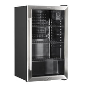 Baridi 85L Wine, Beer & Drinks Fridge with Thermostat - Stainless Steel Baridi  - Dynamic Drive