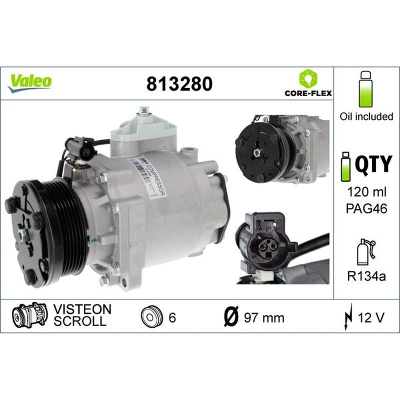 Valeo Air Conditioning Compressor 813280