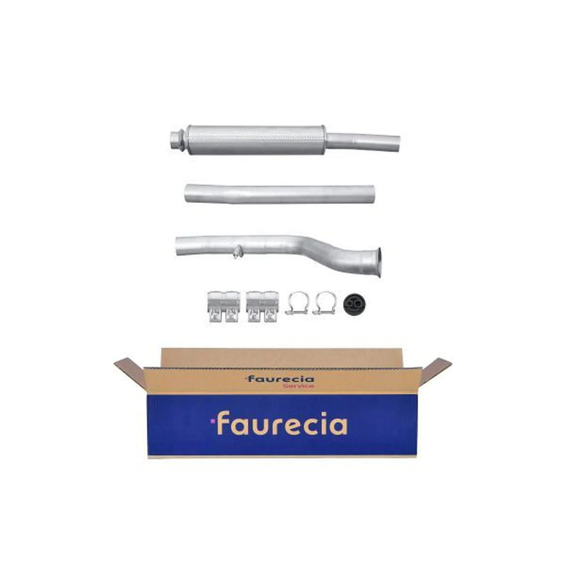 Hella Middle Silencer fits Peugeot 406 1998-2004 2.0
