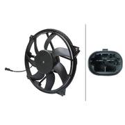 Hella Engine Cooling Fan fits Citroën Berlingo Box Body/Mpv 2008-2021 1.6